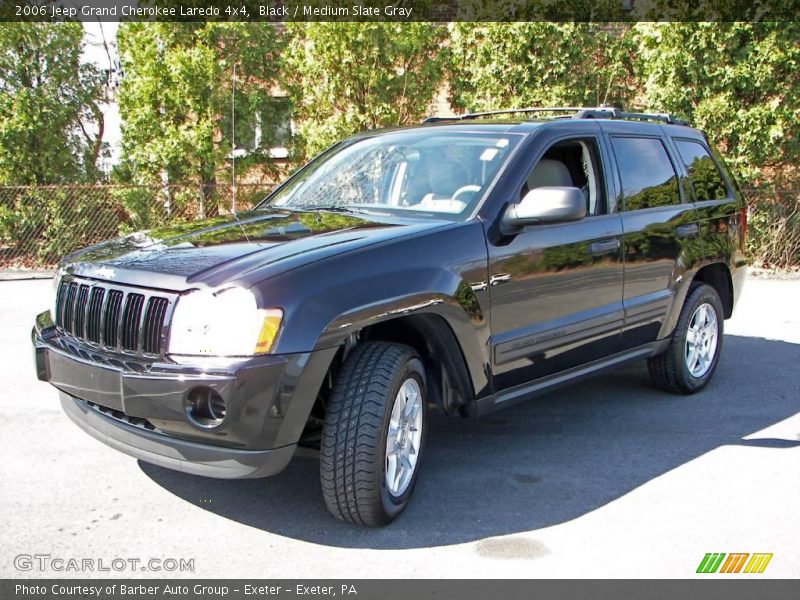 Black / Medium Slate Gray 2006 Jeep Grand Cherokee Laredo 4x4