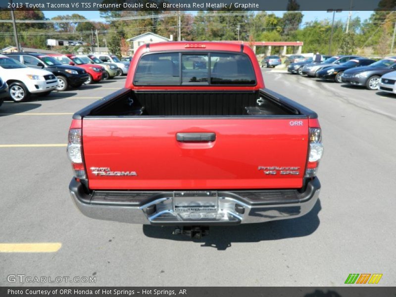 Barcelona Red Metallic / Graphite 2013 Toyota Tacoma V6 TSS Prerunner Double Cab