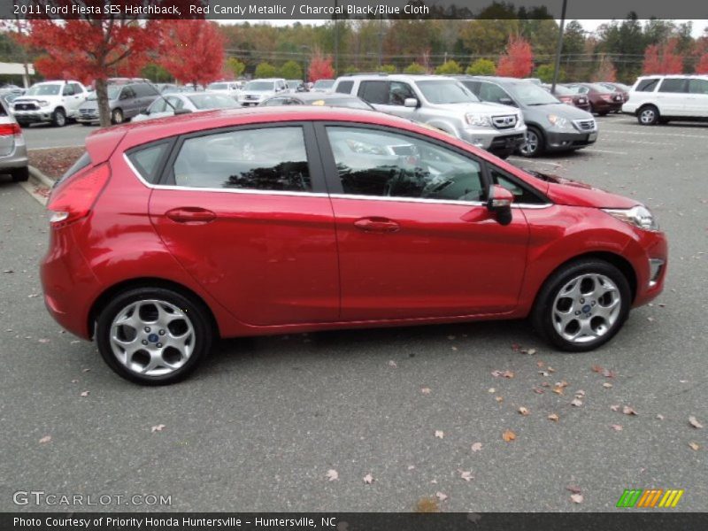  2011 Fiesta SES Hatchback Red Candy Metallic