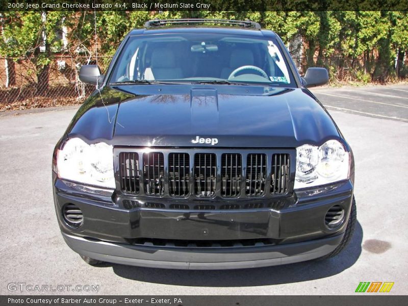 Black / Medium Slate Gray 2006 Jeep Grand Cherokee Laredo 4x4