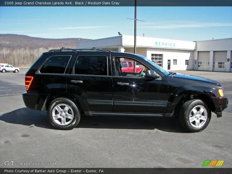 Black / Medium Slate Gray 2006 Jeep Grand Cherokee Laredo 4x4