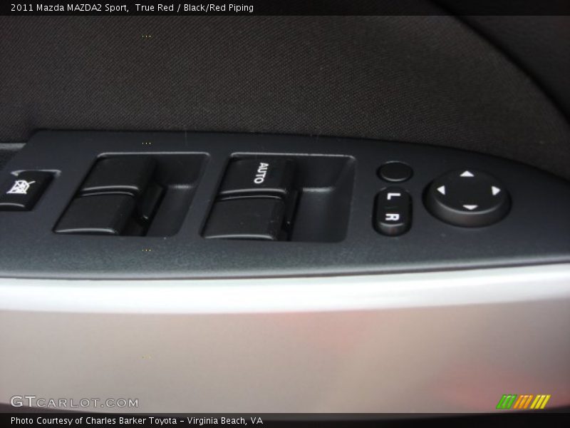 True Red / Black/Red Piping 2011 Mazda MAZDA2 Sport