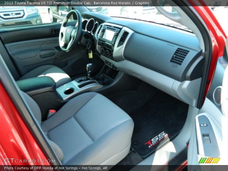 Barcelona Red Metallic / Graphite 2013 Toyota Tacoma V6 TSS Prerunner Double Cab