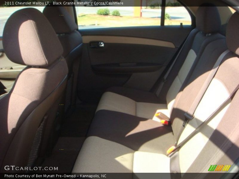 Black Granite Metallic / Cocoa/Cashmere 2011 Chevrolet Malibu LT