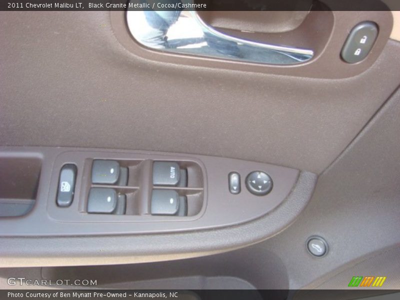 Black Granite Metallic / Cocoa/Cashmere 2011 Chevrolet Malibu LT