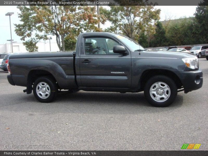Magnetic Gray Metallic / Graphite 2010 Toyota Tacoma Regular Cab