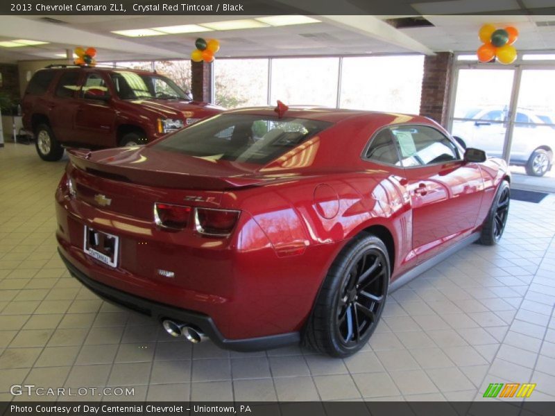 Crystal Red Tintcoat / Black 2013 Chevrolet Camaro ZL1