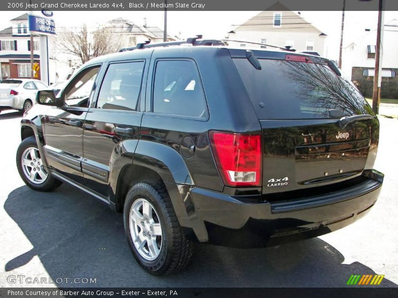 Black / Medium Slate Gray 2006 Jeep Grand Cherokee Laredo 4x4
