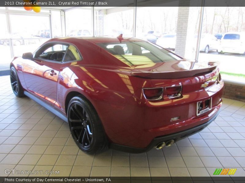 Crystal Red Tintcoat / Black 2013 Chevrolet Camaro ZL1