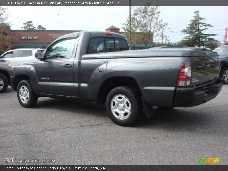 Magnetic Gray Metallic / Graphite 2010 Toyota Tacoma Regular Cab