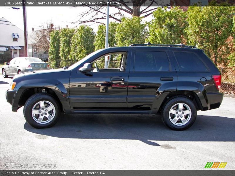 Black / Medium Slate Gray 2006 Jeep Grand Cherokee Laredo 4x4