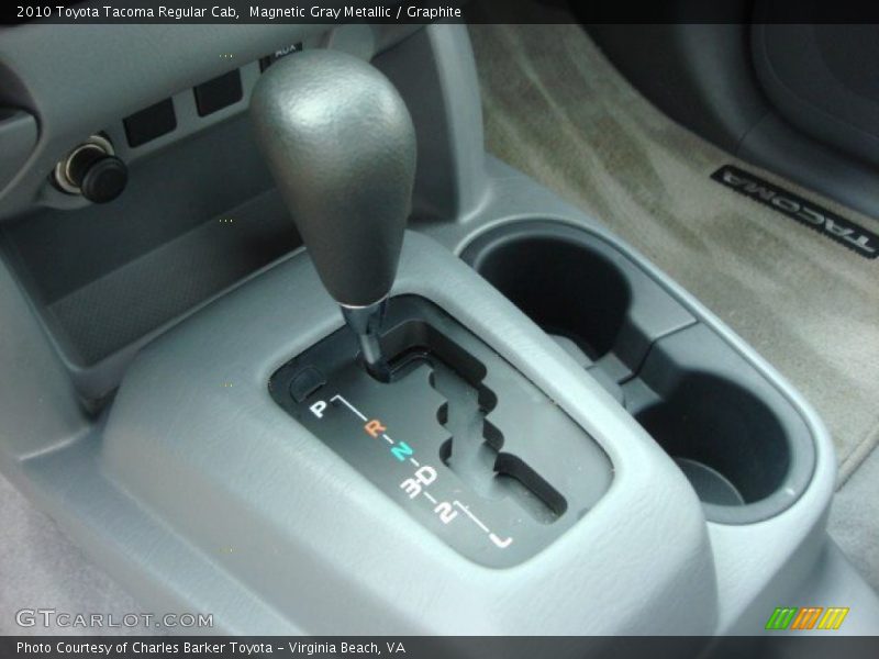 Magnetic Gray Metallic / Graphite 2010 Toyota Tacoma Regular Cab