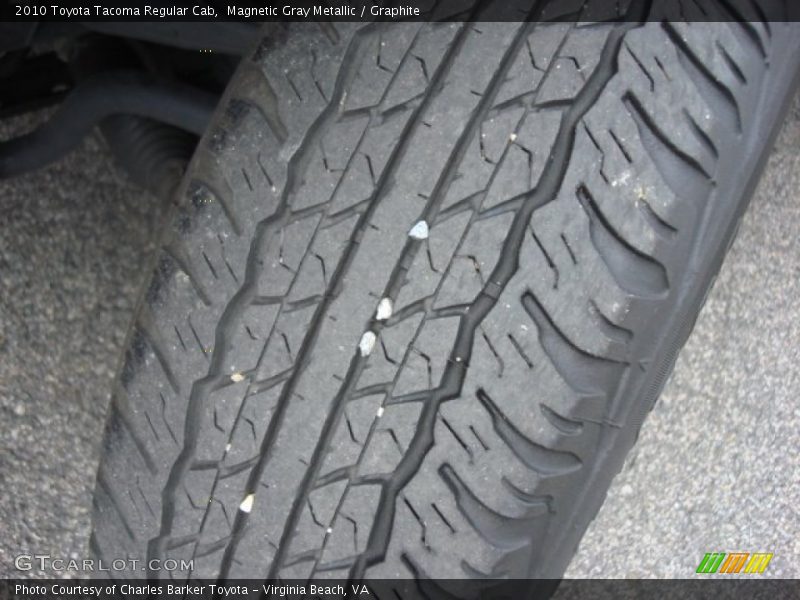 Magnetic Gray Metallic / Graphite 2010 Toyota Tacoma Regular Cab
