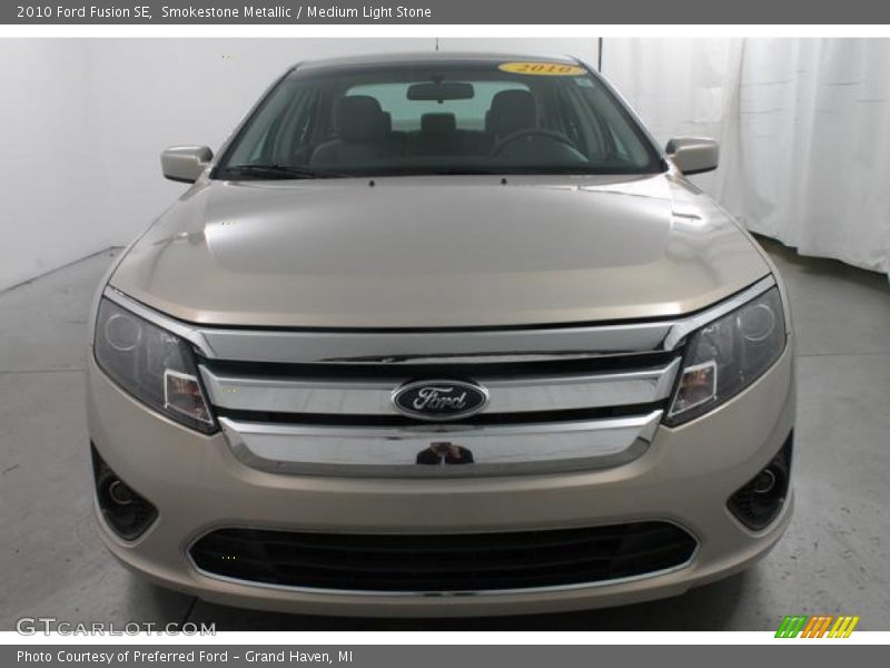 Smokestone Metallic / Medium Light Stone 2010 Ford Fusion SE