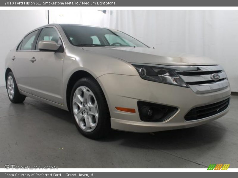 Smokestone Metallic / Medium Light Stone 2010 Ford Fusion SE