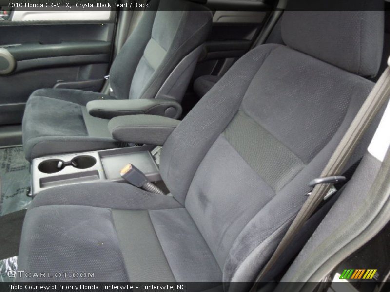 Crystal Black Pearl / Black 2010 Honda CR-V EX
