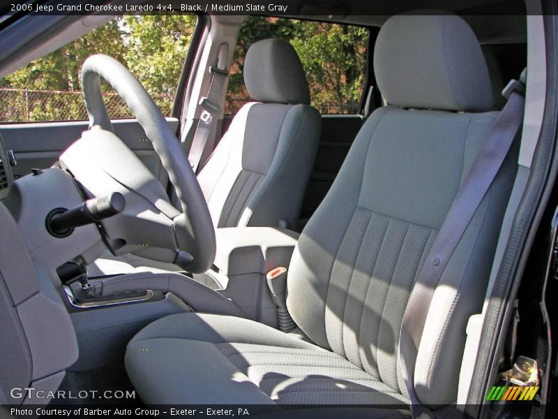 Black / Medium Slate Gray 2006 Jeep Grand Cherokee Laredo 4x4