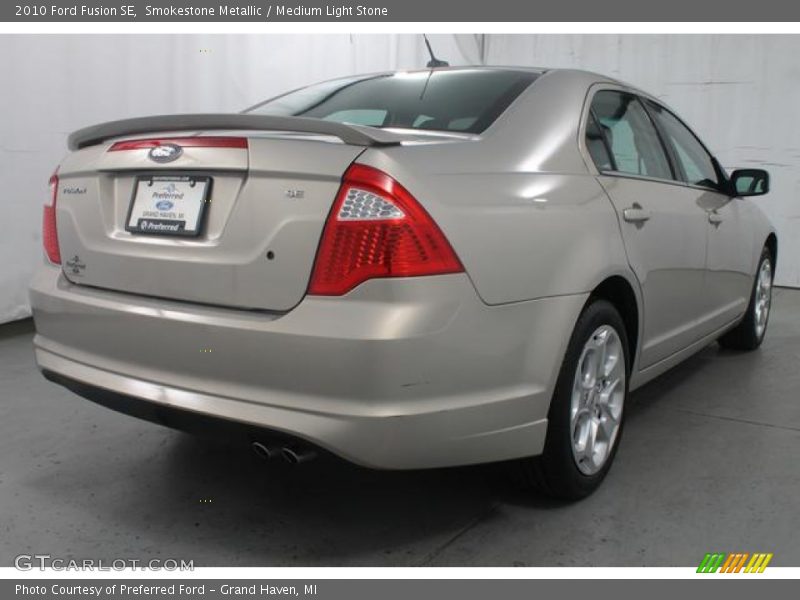 Smokestone Metallic / Medium Light Stone 2010 Ford Fusion SE