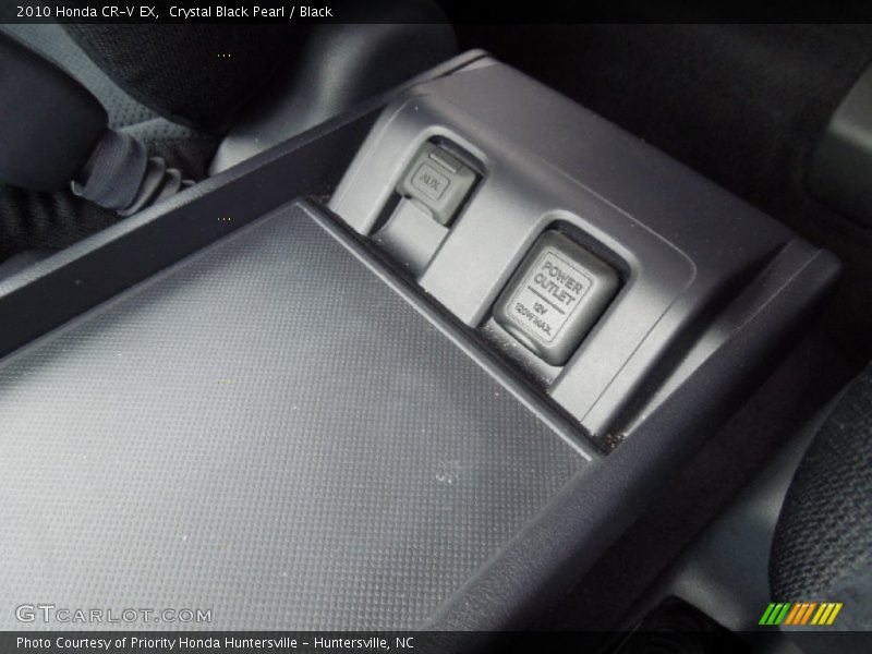 Crystal Black Pearl / Black 2010 Honda CR-V EX