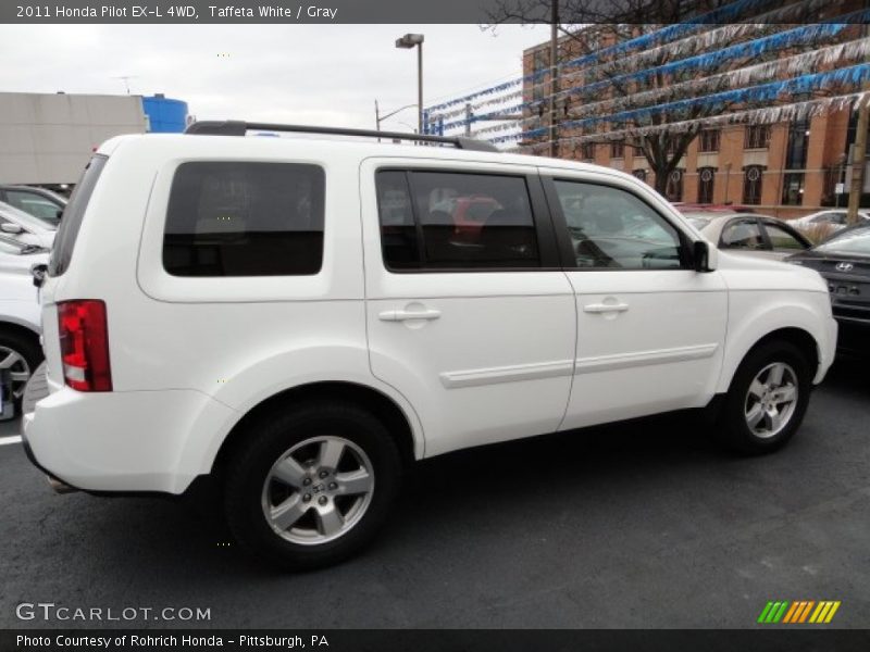 Taffeta White / Gray 2011 Honda Pilot EX-L 4WD