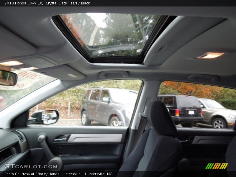 Crystal Black Pearl / Black 2010 Honda CR-V EX