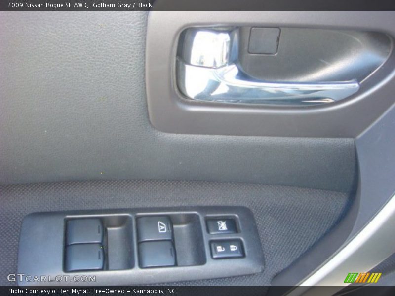 Gotham Gray / Black 2009 Nissan Rogue SL AWD