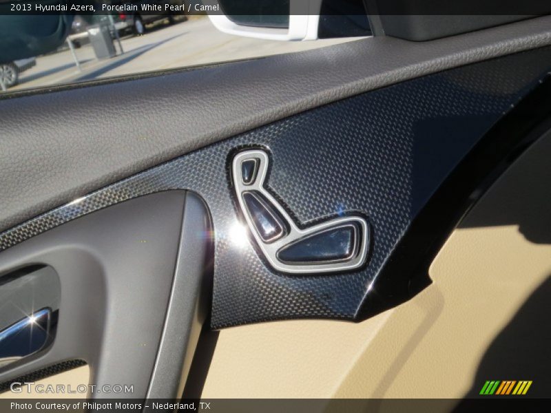 Porcelain White Pearl / Camel 2013 Hyundai Azera