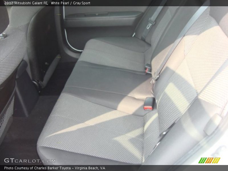 White Pearl / Gray Sport 2012 Mitsubishi Galant FE