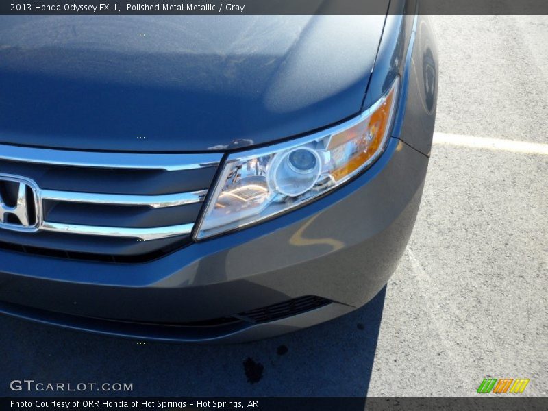 Polished Metal Metallic / Gray 2013 Honda Odyssey EX-L