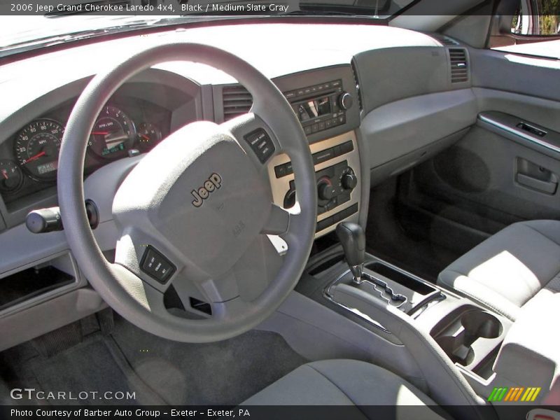 Black / Medium Slate Gray 2006 Jeep Grand Cherokee Laredo 4x4