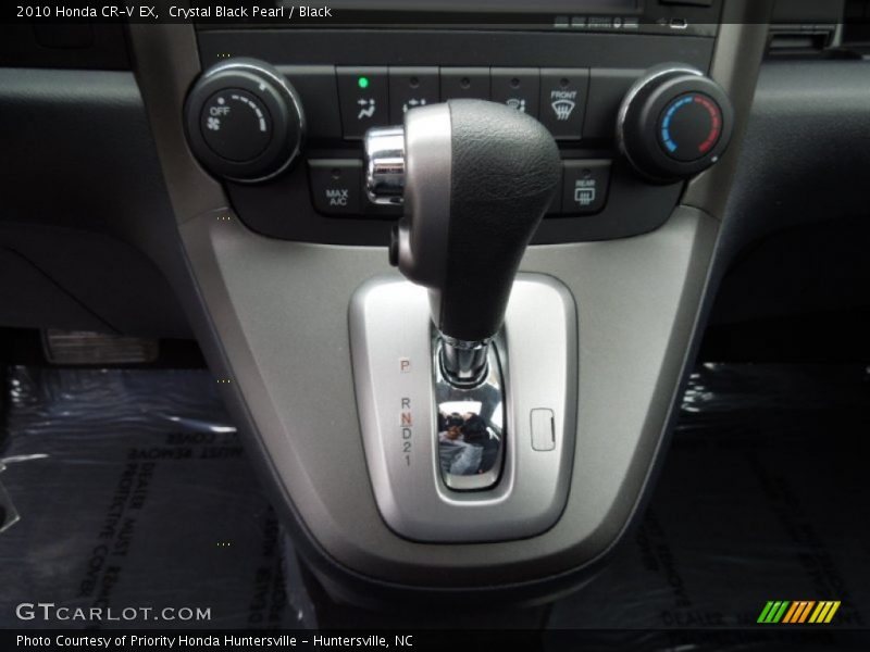Crystal Black Pearl / Black 2010 Honda CR-V EX