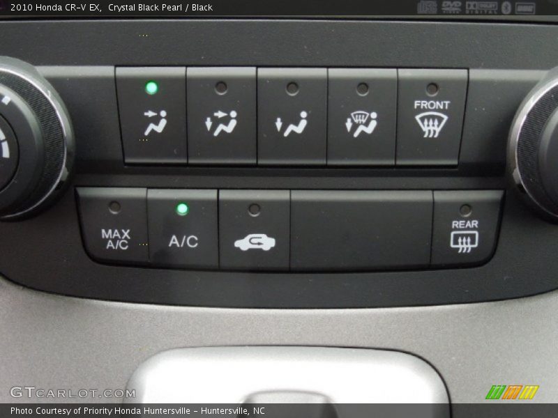 Crystal Black Pearl / Black 2010 Honda CR-V EX