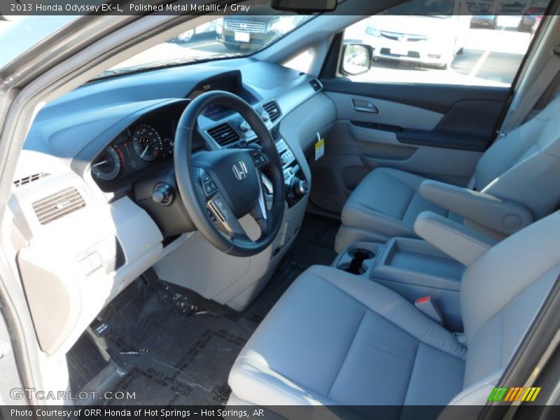Polished Metal Metallic / Gray 2013 Honda Odyssey EX-L