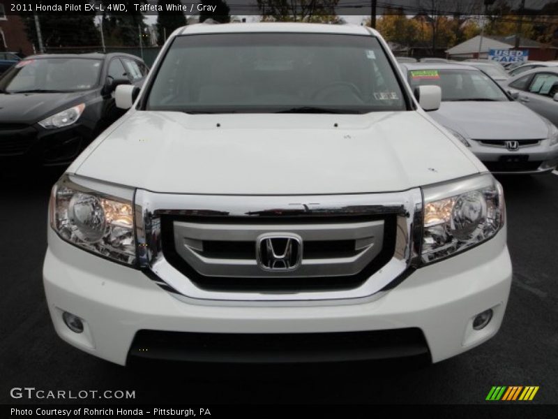 Taffeta White / Gray 2011 Honda Pilot EX-L 4WD
