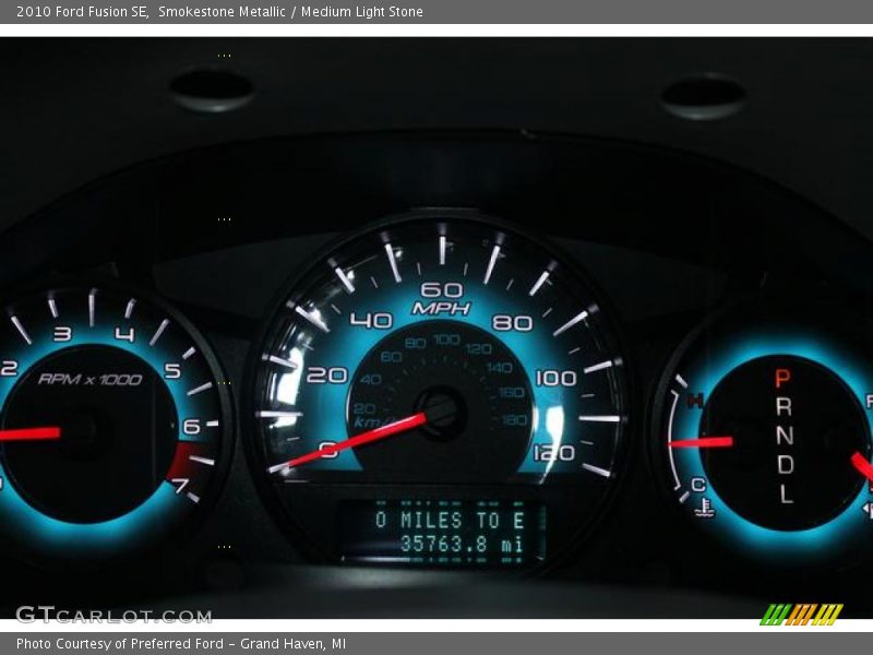 Smokestone Metallic / Medium Light Stone 2010 Ford Fusion SE