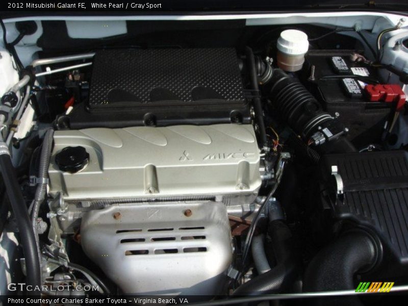  2012 Galant FE Engine - 2.4 Liter SOHC 16-Valve MIVEC 4 Cylinder