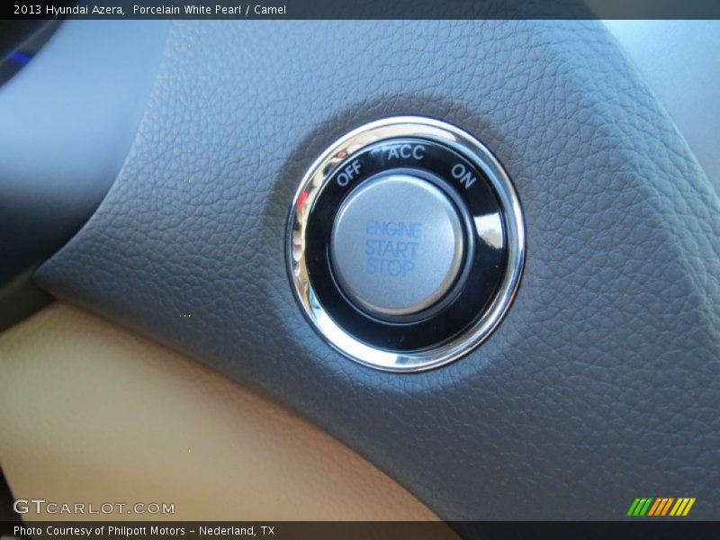 Porcelain White Pearl / Camel 2013 Hyundai Azera