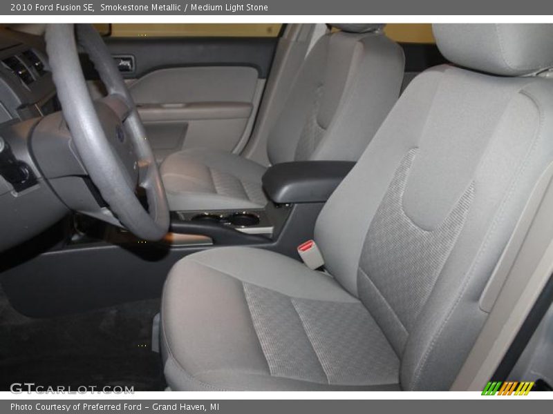 Smokestone Metallic / Medium Light Stone 2010 Ford Fusion SE