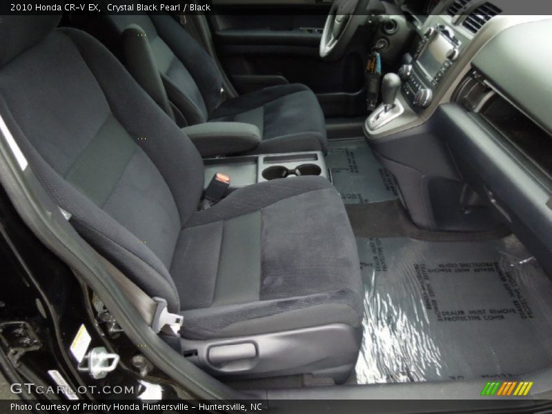 Crystal Black Pearl / Black 2010 Honda CR-V EX