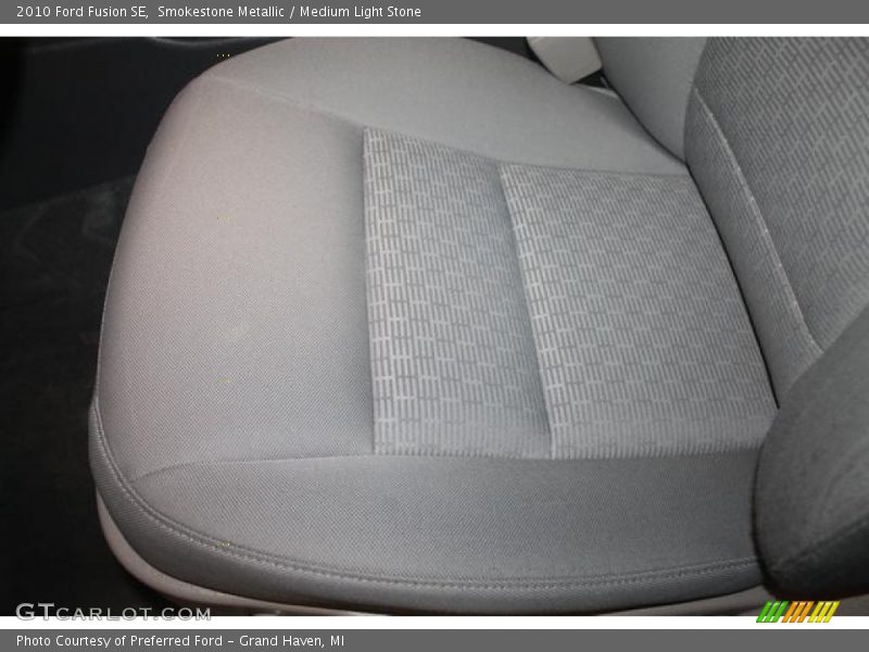 Smokestone Metallic / Medium Light Stone 2010 Ford Fusion SE