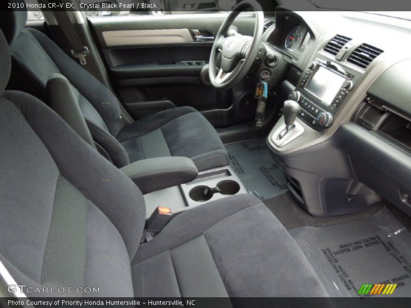 Crystal Black Pearl / Black 2010 Honda CR-V EX