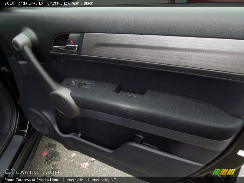 Crystal Black Pearl / Black 2010 Honda CR-V EX