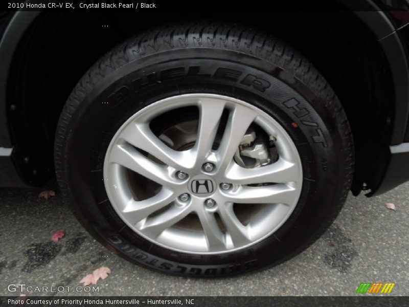 Crystal Black Pearl / Black 2010 Honda CR-V EX