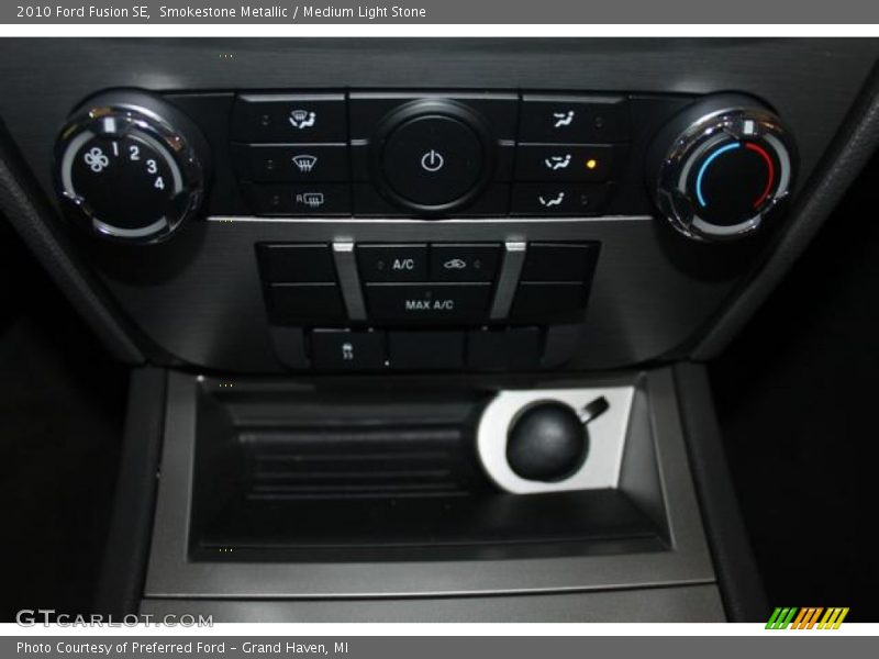 Smokestone Metallic / Medium Light Stone 2010 Ford Fusion SE