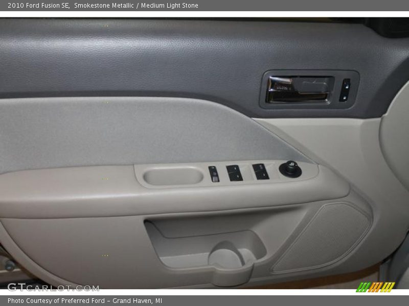 Smokestone Metallic / Medium Light Stone 2010 Ford Fusion SE
