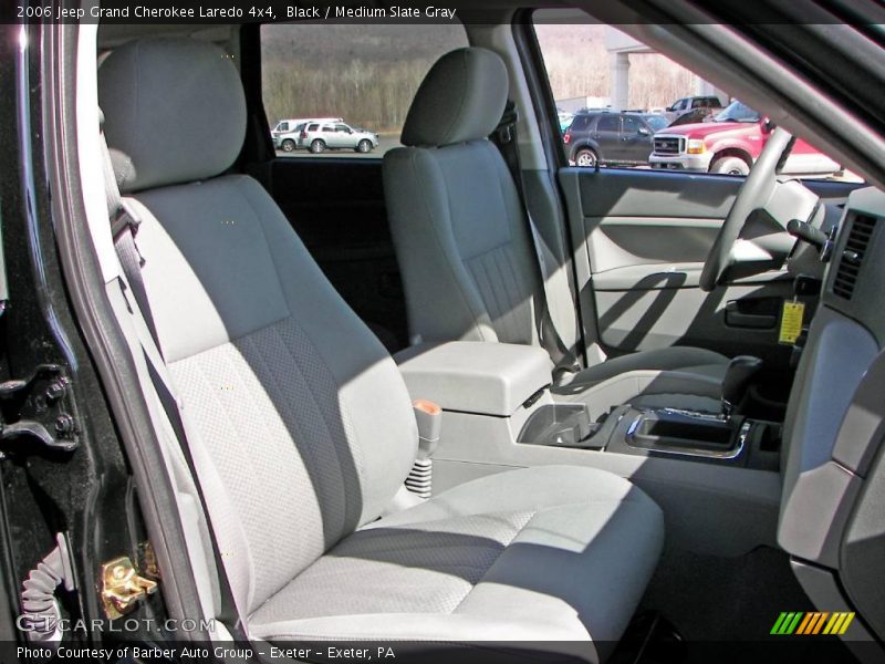 Black / Medium Slate Gray 2006 Jeep Grand Cherokee Laredo 4x4