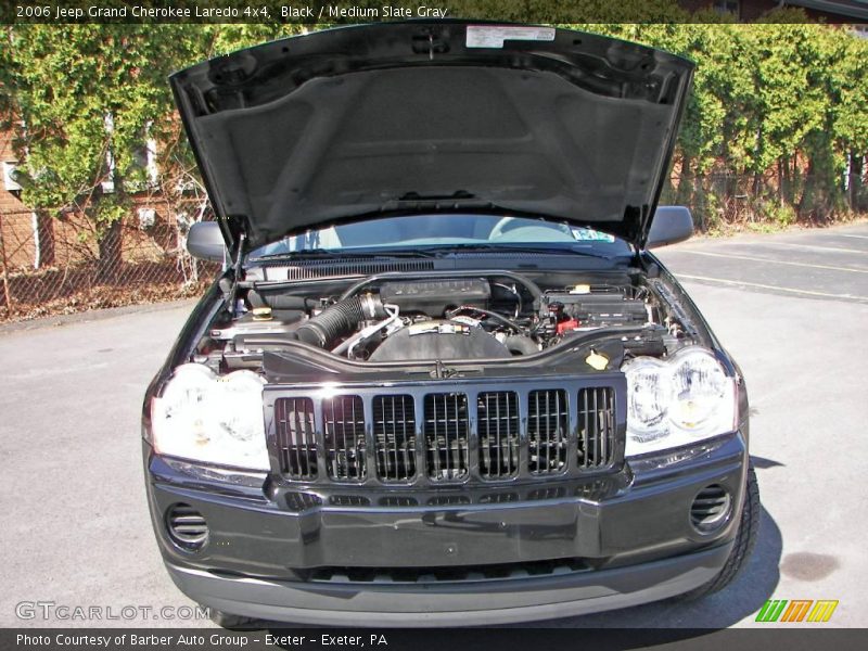 Black / Medium Slate Gray 2006 Jeep Grand Cherokee Laredo 4x4