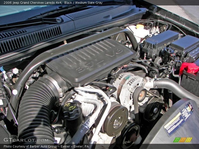 Black / Medium Slate Gray 2006 Jeep Grand Cherokee Laredo 4x4