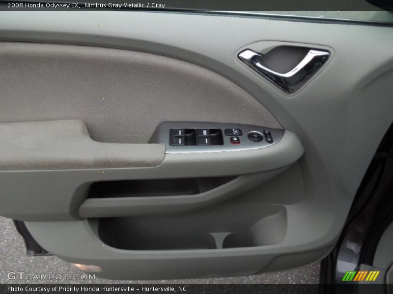Nimbus Gray Metallic / Gray 2008 Honda Odyssey EX