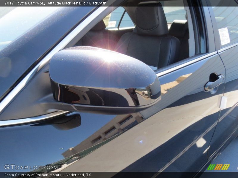 Attitude Black Metallic / Black/Ash 2012 Toyota Camry SE